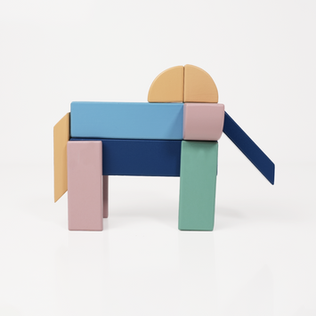 Toy_Legends_Jaipur Spring | Wooden Magnetic Elephant_Side